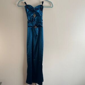 Stunning Teal Prom Dress